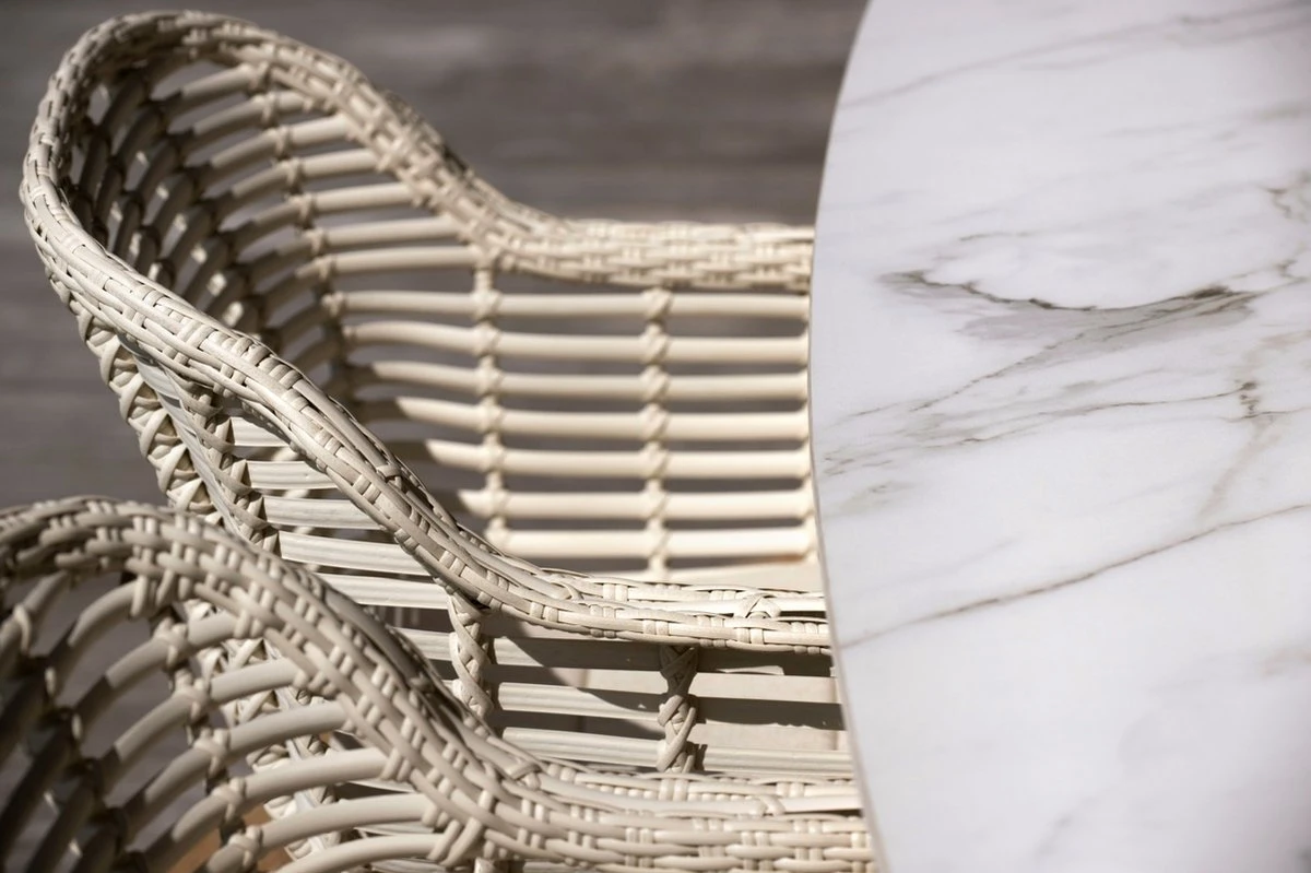 Hartman Cecilia Dining Garden Chair Accoudoirs Ivory Wicker - Set De 2 - MAINTENANT Avec Coussins D'assise Gratuits D'une Valeur De 25,00 € 10 Hartman Cecilia Dining Garden Chair Accoudoirs Ivory Wicker - Set De 2 - MAINTENANT Avec Coussins D'assise Gratuits D'une Valeur De 25,00 € – Image 10