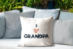 Coussin D'extérieur Résistant Aux Intempéries - Cadeau Papy - Vaderdag - Dictons - 50x50 Cm -Jardin Meubles Magasin 1200x800 126