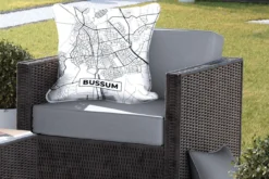 Sierkussen Extérieur - Plan De La Ville - Bussum - Grijs - Wit - 60x60 Cm - Résistant Aux Intempéries 9 Sierkussen Extérieur - Plan De La Ville - Bussum - Grijs - Wit - 60x60 Cm - Résistant Aux Intempéries -Jardin Meubles Magasin 1200x800 147