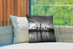 Coussins D'extérieur - Jardin - Skyline Of New York - Noir Et Blanc - 40x40 Cm -Jardin Meubles Magasin 1200x800 165