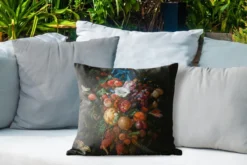 Coussins D'extérieur - Jardin - Feston De Fruits Et De Fleurs - Peinture De Jan Davidsz. De Heem - 45x45 Cm 8 Coussins D'extérieur - Jardin - Feston De Fruits Et De Fleurs - Peinture De Jan Davidsz. De Heem - 45x45 Cm -Jardin Meubles Magasin 1200x800 250