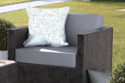 Coussin D'extérieur Résistant Aux Intempéries - Eté - Fleurs - Blauw - 50x50 Cm -Jardin Meubles Magasin 1200x800 259