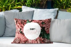 Coussins D'extérieur - Jardin - Citation Maison ' Bloom Baby Bloom' Sur Fond De Fleurs Roses - 60x40 Cm 8 Coussins D'extérieur - Jardin - Citation Maison ' Bloom Baby Bloom' Sur Fond De Fleurs Roses - 60x40 Cm -Jardin Meubles Magasin 1200x800 274