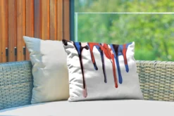 Coussins D'extérieur - Jardin - Gouttes De Peinture Colorées Dégoulinantes - 50x30 Cm -Jardin Meubles Magasin 1200x800 289