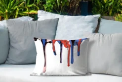 Coussins D'extérieur - Jardin - Gouttes De Peinture Colorées Dégoulinantes - 50x30 Cm -Jardin Meubles Magasin 1200x800 290