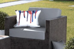 Coussins D'extérieur - Jardin - Gouttes De Peinture Colorées Dégoulinantes - 50x30 Cm -Jardin Meubles Magasin 1200x800 291