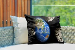 Coussins D'extérieur - Jardin - La Terre Est Entourée De Météores - 60x40 Cm -Jardin Meubles Magasin 1200x800 325