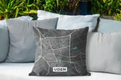 Coussin D'extérieur Weatherproof - Plan D'étage - Uden - Grijs - Blauw - 50x50 Cm 8 Coussin D'extérieur Weatherproof - Plan D'étage - Uden - Grijs - Blauw - 50x50 Cm -Jardin Meubles Magasin 1200x800 377