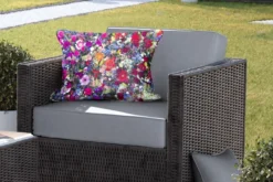 Coussins D'extérieur - Jardin - Un Motif Floral Aux Couleurs Vives - 60x40 Cm -Jardin Meubles Magasin 1200x800 398