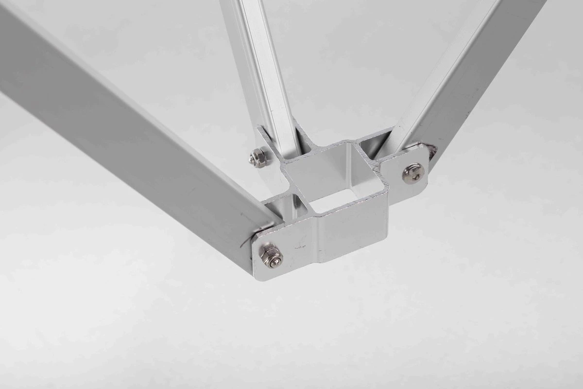 Tente De Fête Professionnelle Partyspace Pliable 3x3m - Cadre En Aluminium Avec épaisseur De Paroi De 2,5 Mm - Bâche De Toit En Polyester (avec Housse De Protection) - Zwart 1 Tente De Fête Professionnelle Partyspace Pliable 3x3m - Cadre En Aluminium Avec épaisseur De Paroi De 2,5 Mm - Bâche De Toit En Polyester (avec Housse De Protection) - Zwart