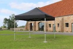 Tente De Fête Professionnelle Partyspace Pliable 3x3m - Cadre En Aluminium Avec épaisseur De Paroi De 2,5 Mm - Bâche De Toit En Polyester (avec Housse De Protection) - Zwart 18 Tente De Fête Professionnelle Partyspace Pliable 3x3m - Cadre En Aluminium Avec épaisseur De Paroi De 2,5 Mm - Bâche De Toit En Polyester (avec Housse De Protection) - Zwart -Jardin Meubles Magasin 1200x800 45
