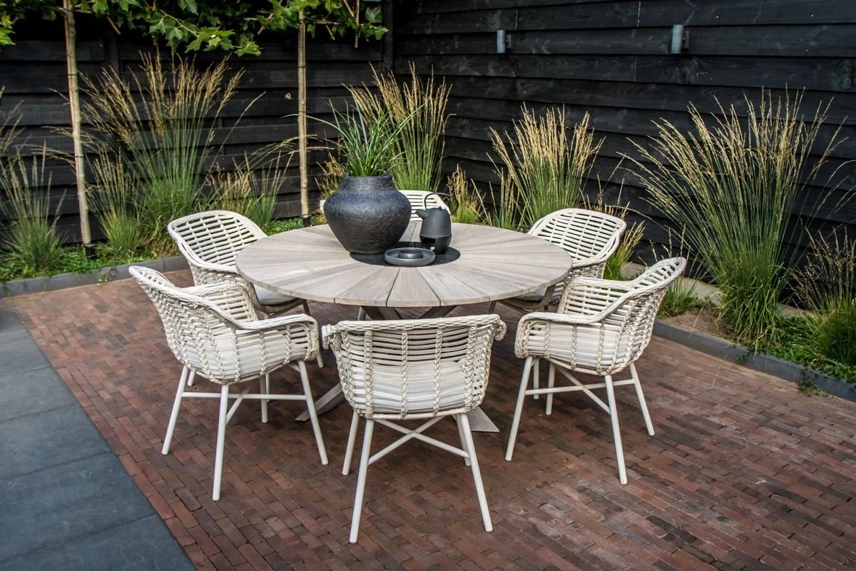 Hartman Cecilia Dining Garden Chair Accoudoirs Ivory Wicker - Set De 2 - MAINTENANT Avec Coussins D'assise Gratuits D'une Valeur De 25,00 € 2 Hartman Cecilia Dining Garden Chair Accoudoirs Ivory Wicker - Set De 2 - MAINTENANT Avec Coussins D'assise Gratuits D'une Valeur De 25,00 € – Image 2