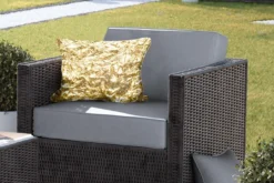 Coussins D'extérieur - Jardin - Feuille Dorée à La Texture Froissée - 50x30 Cm -Jardin Meubles Magasin 1200x800 538