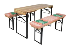 Paquet De Coussin De Table De Pique-nique MaximaVida Nina 120 X 27,5 X 5 Cm - 2 Pièces -Jardin Meubles Magasin 1200x800 589