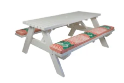Paquet De Coussin De Table De Pique-nique MaximaVida Nina 200 X 27,5 X 5 Cm - 2 Pièces -Jardin Meubles Magasin 1200x800 603
