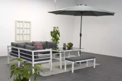 Garden Impressions Blakes Ensemble Salon/salle à Manger De Jardin 4 Pièces - Blanc Mat -Jardin Meubles Magasin 1200x800 645