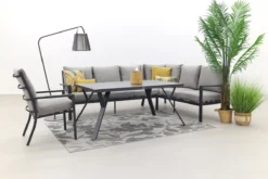 Garden Impressions Senja Salon Salle à Manger 4 Pièces Droite Avec Chaise - Gris Foncé 31 Garden Impressions Senja Salon Salle à Manger 4 Pièces Droite Avec Chaise - Gris Foncé -Jardin Meubles Magasin 1200x800 675