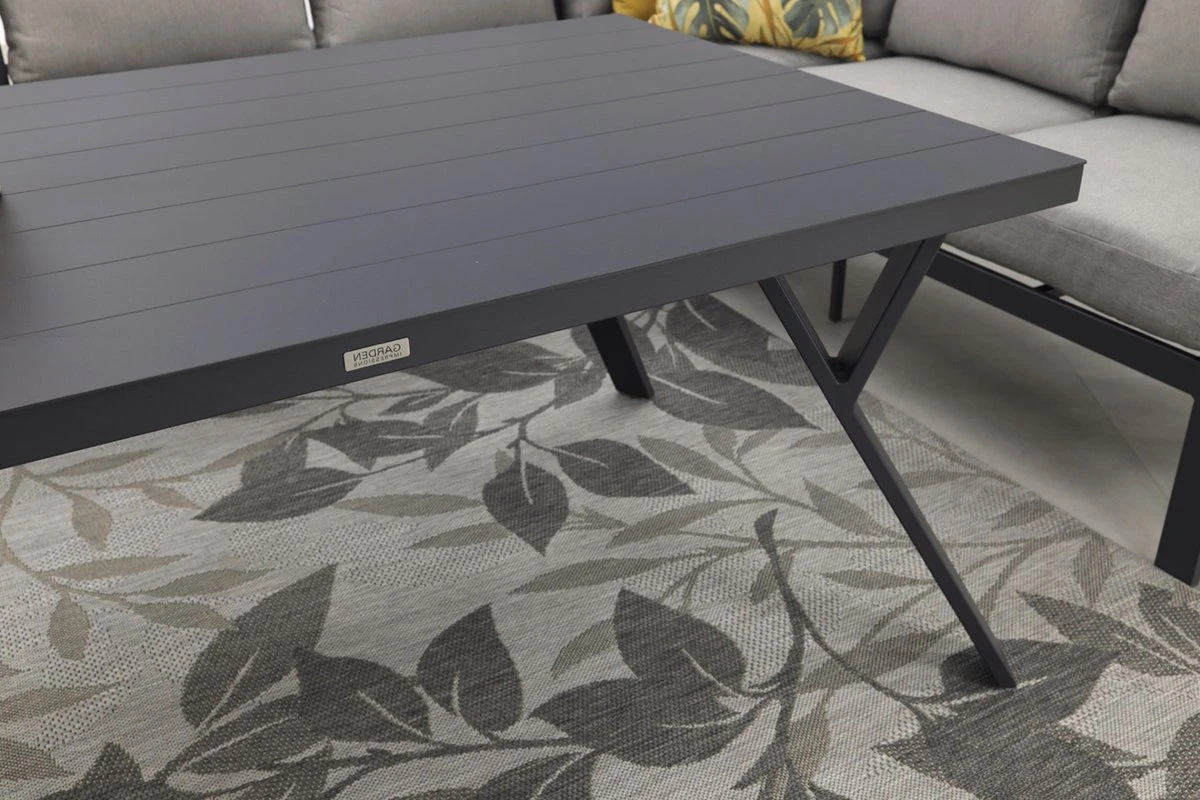 Garden Impressions Senja Salon Salle à Manger 4 Pièces Droite Avec Chaise - Gris Foncé 18 Garden Impressions Senja Salon Salle à Manger 4 Pièces Droite Avec Chaise - Gris Foncé – Image 18