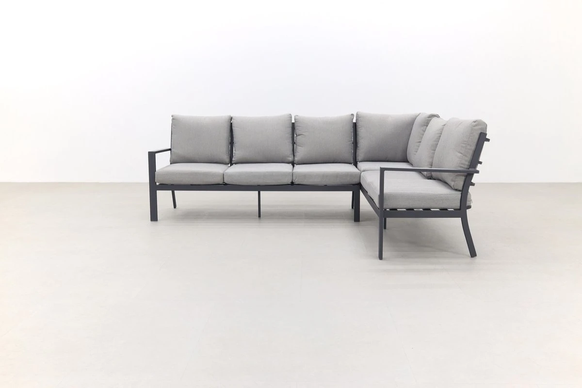 Garden Impressions Senja Salon Salle à Manger 4 Pièces Droite Avec Chaise - Gris Foncé 19 Garden Impressions Senja Salon Salle à Manger 4 Pièces Droite Avec Chaise - Gris Foncé – Image 19