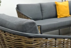 Garden Impressions Bali Ensemble De Salon 5 Pièces - Rotin Naturel - Noir Carbone / Gris Mystique -Jardin Meubles Magasin 1200x800 708