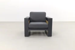 Salon De Jardin Suns Nappa Cross Croisé - MRG Gris Carbone/Keltex 265 X 100 Cm. Teck -Jardin Meubles Magasin 1200x800 726