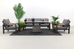 Ensemble Fauteuil-canapé Hammelton Avec Table De Jardin Ajustable Jersey - 4 Pièces -Jardin Meubles Magasin 1200x800 766