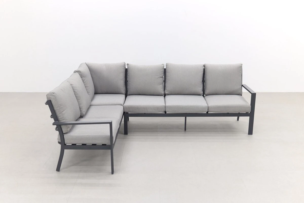 Garden Impressions Senja Ensemble De Salle à Manger Lounge 4 Pièces Gauche Avec Chaise - Gris Foncé 16 Garden Impressions Senja Ensemble De Salle à Manger Lounge 4 Pièces Gauche Avec Chaise - Gris Foncé – Image 16