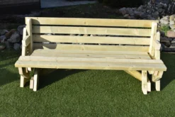 Table De Pique-nique Et Banc 2 En 1 Modèle Pliant En épicéa 3-6 Personnes / Livré Entièrement Assemblé! -Jardin Meubles Magasin 1200x800 85