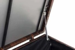 Opbergbox En Rotin XL - 125cm - Boîte à Coussins De Jardin - Étanche - Avec Couvercle - Pour L'intérieur & L'extérieur - Boîte De Jardin -Jardin Meubles Magasin 1200x800 873