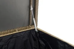 Opbergbox En Rotin XL - 129 X 57 X 59 Cm Crème - Boîte à Coussins De Jardin - Imperméable - Avec Couvercle - Pour L'intérieur & L'extérieur - Boîte De Jardin -Jardin Meubles Magasin 1200x800 877