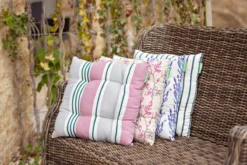 Gardenista Coussin De Siège Imprimé Pour Chaise De Jardin Toile Traitée Hydrofuge Katoen Antidérapant Avec Ceintures D'arrimage Coussin élégant Wit Plein Air Patio Touch -Jardin Meubles Magasin 1200x801 13