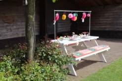 Paquet De Coussin De Table De Pique-nique MaximaVida Nina 200 X 27,5 X 5 Cm - 2 Pièces -Jardin Meubles Magasin 1200x801 15