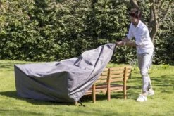 ATLANTIS Ensemble Salon / Jardin Housse De Protection Résistant Aux Intempéries - 200 X 150 X 75 Cm - Grijs / Anthracite -Jardin Meubles Magasin 1200x801 25