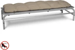 Beautissu Cushion Garden Cushion Lounger -Coussin De Bronzage Pour Salon De Jardin 190x60x8 Cm Nature - Coussins De Jardin En Matelas Qualité Coussin - Flair RL -Jardin Meubles Magasin 1200x802 10