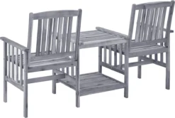 La Dolce Vita - Chaises De Jardin - Chaises D'extérieur - Chaises De Terrasse - Chaises De Jardin - Chaises Longues D'extérieur - Chaises De Table De Jardin - Chaises De Jardin Avec Table Et Coussins En Bois D'acacia Massif -Jardin Meubles Magasin 1200x807 5