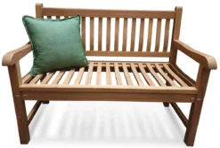 ATLANTIS | Banc De Jardin En Teck Comfort Plus + | 150 Cm - 3 Places / 3 Places | Naturel / Original | BONANY Luxe | Huile Poncée Et à Base D'eau | Classique Et Traditionnel | Robuste | Siège De Jardin | Banc Pour Jardin -Jardin Meubles Magasin 1200x809