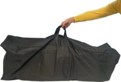 Housse De Rangement Coussins De Jardin De Jardin Imperméable 125x32x50 Cm (LxlxH) Avec Poignées