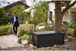 Boîte De Rangement En Plastique Keter Pour Coussins 570 Litres - 155 X 72 X 64 Cm - Anthracite -Jardin Meubles Magasin 1200x813 3