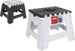 Chaise Pliable - Tabouret Pliable - Noir - Blanc - Tabouret De Douche - Tabouret De Cuisine - Tabouret De Jardin - Tabouret -Jardin Meubles Magasin 1200x820 2