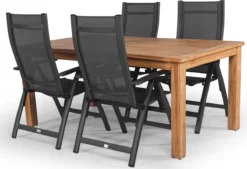 Seine | Table De Jardin / Table à Manger Pour 4 Personnes | 180 X 100 Centimètres | Rectangulaire | Bois De Teck | Pour L'extérieur 8 Seine | Table De Jardin / Table à Manger Pour 4 Personnes | 180 X 100 Centimètres | Rectangulaire | Bois De Teck | Pour L'extérieur -Jardin Meubles Magasin 1200x823 4