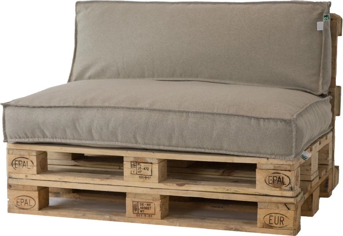 2L Home & Garden Ensemble De Coussins Pour Palettes Metro Lounge Beige - Ensemble De 2 Pièces 8 2L Home & Garden Ensemble De Coussins Pour Palettes Metro Lounge Beige - Ensemble De 2 Pièces – Image 8