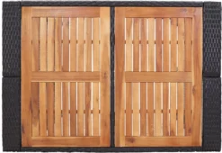 Prolenta Premium - Ensemble De Bar De Jardin 5 Pièces Poly Rotin Et Bois D'acacia Noir 17 Prolenta Premium - Ensemble De Bar De Jardin 5 Pièces Poly Rotin Et Bois D'acacia Noir -Jardin Meubles Magasin 1200x826 5