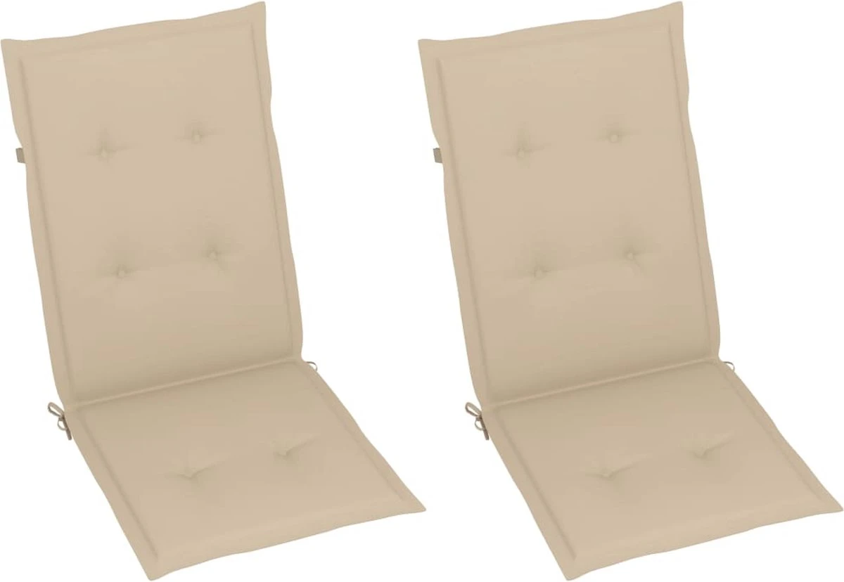 Prolenta Premium - Chaise à Bascule - Chaise à Bascule Avec Coussins En Bois D'acacia Massif - Beige - Balançoire 7 Prolenta Premium - Chaise à Bascule - Chaise à Bascule Avec Coussins En Bois D'acacia Massif - Beige - Balançoire – Image 7