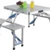 Table De Pique-nique Pliable NordFalk 4 Personnes - Table / Table De Camping En Aluminium 123x87x66 Cm
