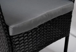 Lifetime Garden Ensemble De Jardin - Salon De Jardin Berlin - 4 Pièces - Chaises De Jardin, Causeuse Et Table De Jardin - Rotin - Zwart - Jardin, Balcon Et Terrasse -Jardin Meubles Magasin 1200x829 4