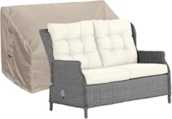 Housse Pour Banc De Jardin Réglable 160 X 90 H : 115/65 Cm - Housse Pour Ensemble De Jardin - RADJB160