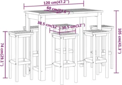Ensemble De Bar De Jardin Premium - Ensemble De Bar De Jardin 7 Pièces En Bois D'acacia Massif 19 Ensemble De Bar De Jardin Premium - Ensemble De Bar De Jardin 7 Pièces En Bois D'acacia Massif -Jardin Meubles Magasin 1200x837 1