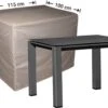 Housse De Protection Pour Table De Jardin 115 X 100 H : 75 Cm - Housse De Table De Jardin - RT115