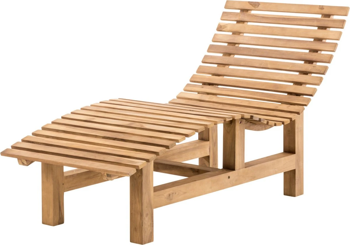 Chaise Longue Design Kiba - Lattes Larges - Banc En Bois - Banc De Jardin - Canapé Lounge D'extérieur - Chaise Longue 1 Chaise Longue Design Kiba - Lattes Larges - Banc En Bois - Banc De Jardin - Canapé Lounge D'extérieur - Chaise Longue