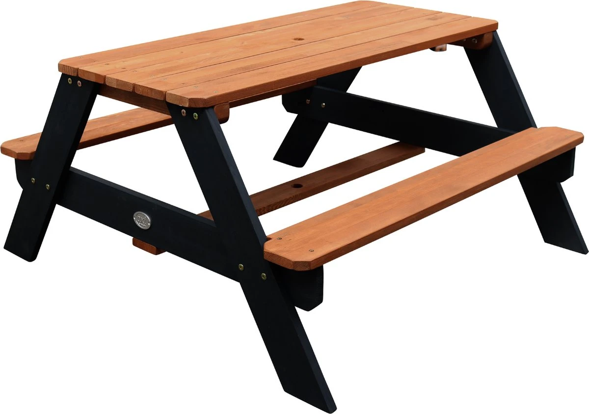 AXI Nick Table Pique Nique Avec Parasol Anthracite & Marron - Table De Jeu Enfant Pour Le Jardin 12 AXI Nick Table Pique Nique Avec Parasol Anthracite & Marron - Table De Jeu Enfant Pour Le Jardin – Image 12